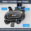 IPOW Large Rearview Mirror Phone Holder for Car 360°Rotatable and