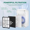 Fanulter 10 Pack C545 Replacement HEPA Filter Compatible with Winix