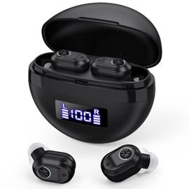 K&FCOPTEE Hearing Amplifier Rechargeable Hearing Aids Digital Invisible Ear High-Power ITE