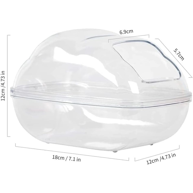Portable Travel Backpack Habitat for Small Animal, Space Capsule Bubble