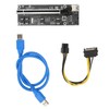 PCIE Riser Stable 8 FP Capacitors Gold Plated USB3.0 Interface