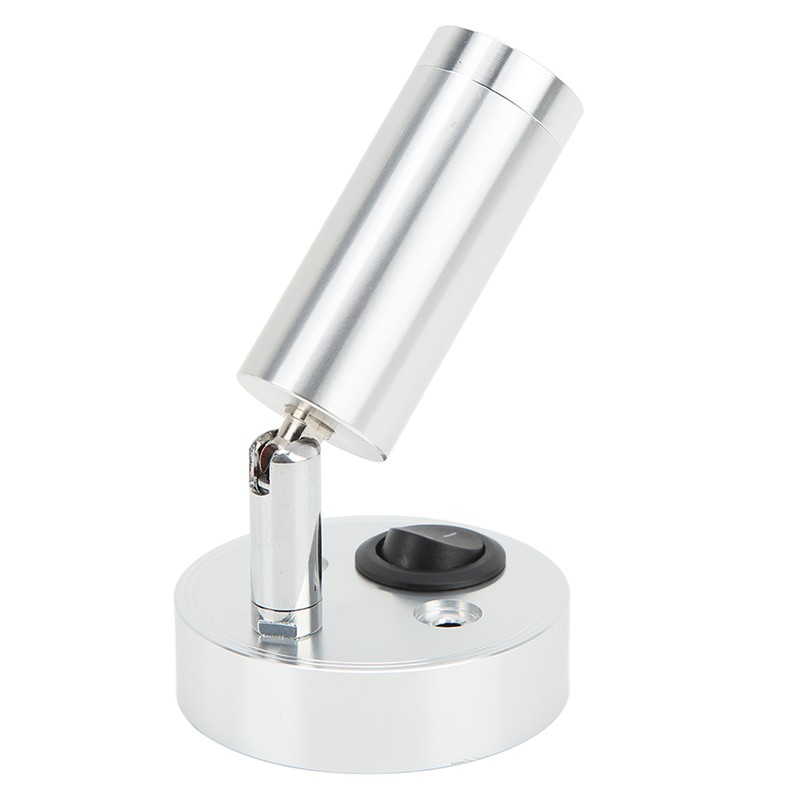 RV Bedside Reading Light Rotatable Wall Mount LED Spot Reading