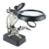 Magnifying Glass LED Magnifying Desk Lamp with Auxiliary Clips for