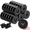 MIN CI Pack of 30 Black Magnets Strong 10 kg