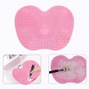 3 PCS Limpiador De Brochas De Maquillaje De Silicona