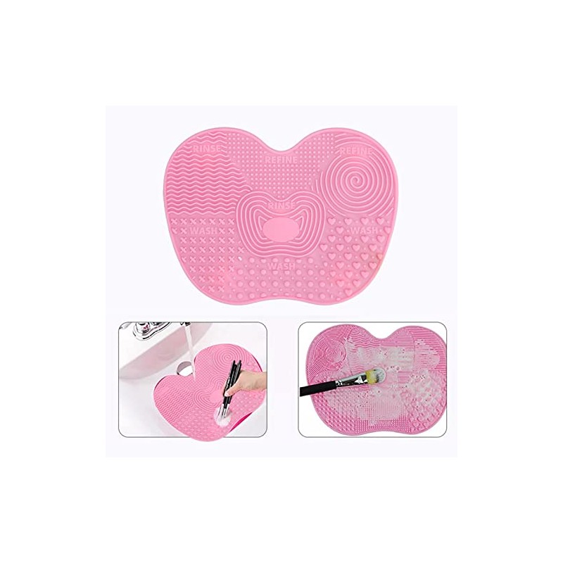 3 PCS Limpiador De Brochas De Maquillaje De Silicona