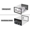 SIMPDIY Shoe Storage, 12 Pack Shoe Organizer for Closet, Shoe