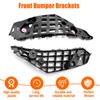 Yumzeco 2PCS Fit For Toyota Highlander Front Bumper Brackets 2020