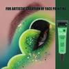 Green Eyeshadow Primer, Violet Color Cut-Crease Eye Based Makeup, Matte