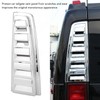 2PCS Car Tail Light Trim Frame Electroplating Bright Glossy Rust