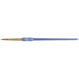 Royal Brush R9250-3/0 Crafter's Choice Taklon Round Brush, Size 3/0, Gold