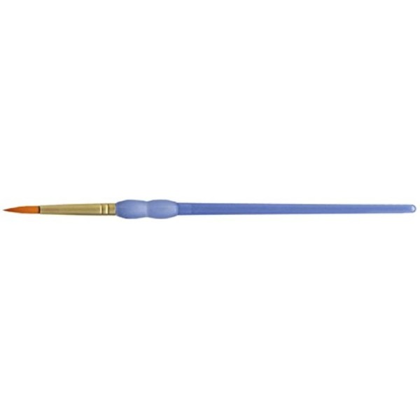 Royal Brush R9250-3/0 Crafter's Choice Taklon Round Brush, Size 3/0,