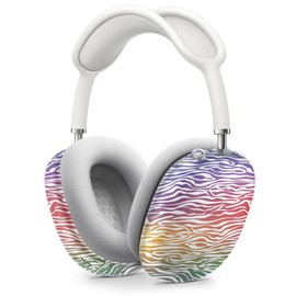 DesignSkinz - Skin Decal Protective Scratch Resistant Vinyl Wrap - Compatible with AirPods Max Headphones - Colorful Vector Zebra Animal Print