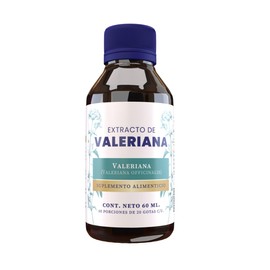 Extracto de Valeriana 60 ml | Suplemento Natural para Relajación, Estrés y Sueño Reparador | Fórmula Premium