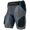 CHAMPRO Men's Bull Rush 5-Pad Integrated Football Girdle, Padded Compression