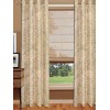 Brilliant Drapery Design Linen Look curtain - Beige & Green