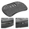 Mini Wireless Keyboard Remote 2.4G USB QWERTY DPI Adjustable for
