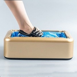 Sanitary Plastic Shoe Cover Dispenser for Indoor & Hospital Use Plastic Shoe Cover