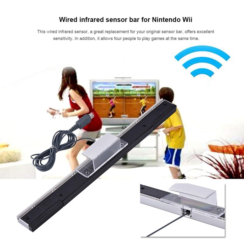 Richer-R Sensor Strip for Wii, Infrared IR Sensor Bar, Wired