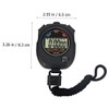 Gatuida 6Pcs Professional Stopwatch Durable Electronic Timer for Sports Referees
