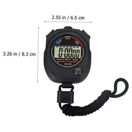 Gatuida 6Pcs Professional Stopwatch Durable Electronic Timer for Sports Referees Easy to Use Match Timer for Training and Competitions Reliable Countdown Timing