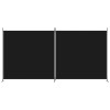 2-Panel Black Fabric Room Divider 137"x70.9" Screen & Dividercolor: Black