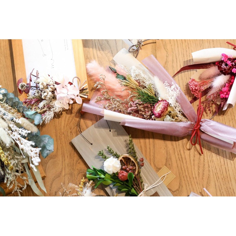 SOMU Taba x okurimono Dried Flower Preserved Flower Bouquet Interior