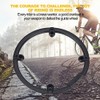 Chain Guard Protector, Black Plastic Chain Wheel Crankset Cover for