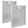 2-Pack W10169961A Hood Vent Grease Filter 10.5" X 12" Microwave