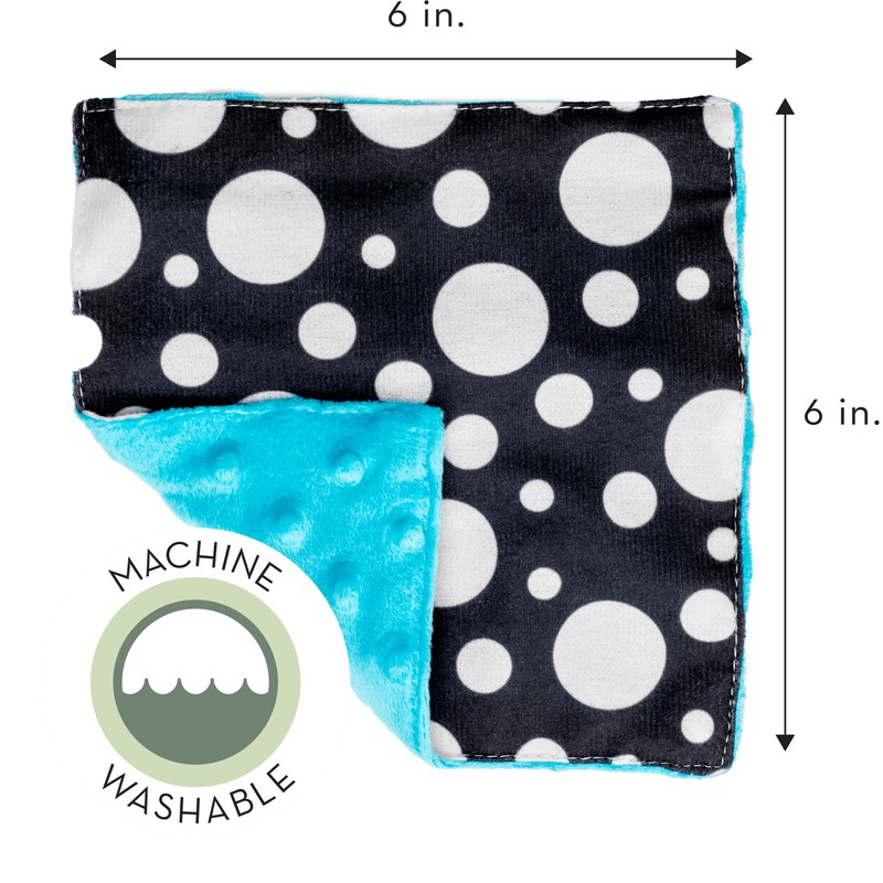 S&T INC. Crinkle Squares Baby Toys, 6 Inch x 6