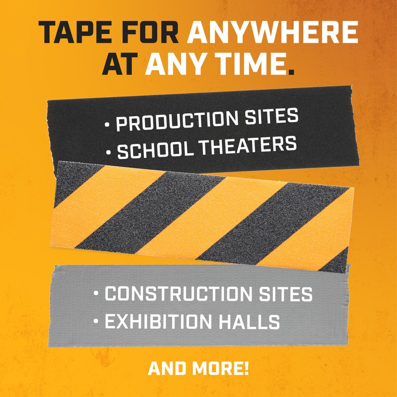 Lockport 5 Pack Duct Tape Heavy Duty Waterproof, Strong Adhesive