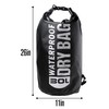 Franklin Sports ARCTIC TRAILS Waterproof Dry Bag- Kayak - Camping-