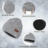 Loritta Winter Hat Warm Knitted Thick Baggy Slouchy Beanie Skull