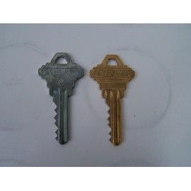 Schlage Factory cut Securekey Blue Reset Key + matching key NO LOCKSMITH NEEDED!