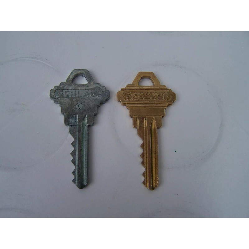 Schlage Factory cut Securekey Blue Reset Key + matching key