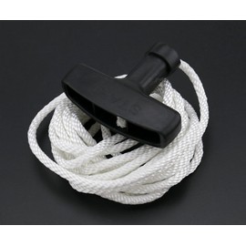 Micro Trader 2Pcs Lawnmower Starter Recoil Pull Handle Pack of 3 Metres Line Rope Cord Kits