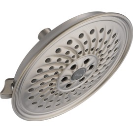 Delta Faucet 3-Spray Touch-Clean H2Okinetic Shower Head, Stainless 52687-SS