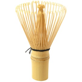 Golden Bamboo Matcha Whisk: Elevate Your Matcha Ritual with a Traditional Japanese Chasen - Handcrafted Elegance for Perfect Tea | Sustainable and Stylish | Delivered in a Transparent Support Tube