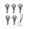 5 Pcs Compatible Toolbox Keys Code Cut CH501 Truck Tool