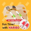 HARIBO Goldbear Spoon - Kids & Toddlers Plastic Flatware with