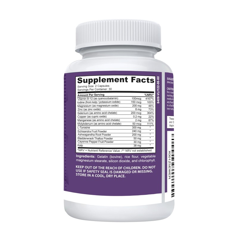ThyroCare #1Thyro & Energy Support Supplement | Advanced Metabolism &