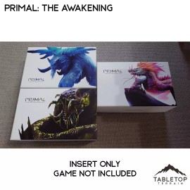 Tabletop Terrain Primal: The Awakening Board Game Insert / Organizer