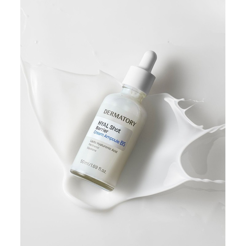 Dermatory Hyal Shot Barrier Cream Ampoule B5 50ml [Gift] 2