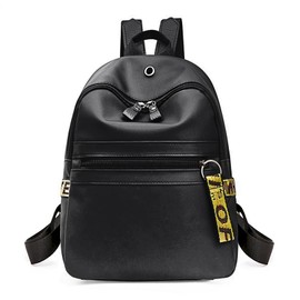 Backpack Handbag Women's Modern Elegant City Backpack Small Backpack Handbags Women Daypack Waterproof Backpacks Black Sporty Daypack Anti Theft Girls Bag for Travel Hiking, black