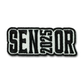 Senior Class of 2025 Embroidered Patch – Graduation 2025 Iron On Patches 3 inches for Backpack Jacket Hat Jeans Clothes – Applique Patch Gift Decoration for High School & College Seniors (Senior 2025)