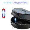 JJOVCE 2 PCS Retainer Cases, Solid Orthodontic Retainer Cases. (Black)