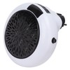 Space Heater Mini White with Remote Control Wall Mounted Air