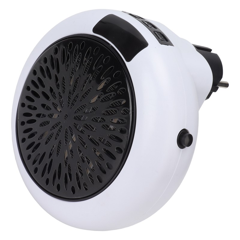 Space Heater Mini White with Remote Control Wall Mounted Air