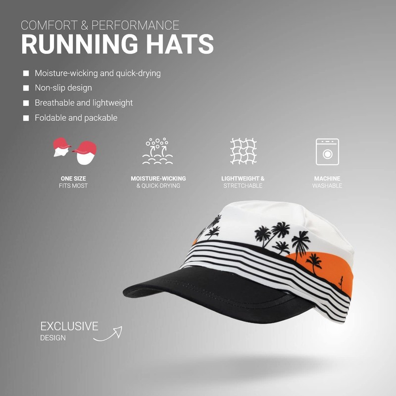 Gone For a Run Runners Lightweight Comfort Performance Hat |