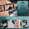 SakerPlus Twister Arm Trainer, Adjustable Spring Chest Expander Forearm Strengthener,